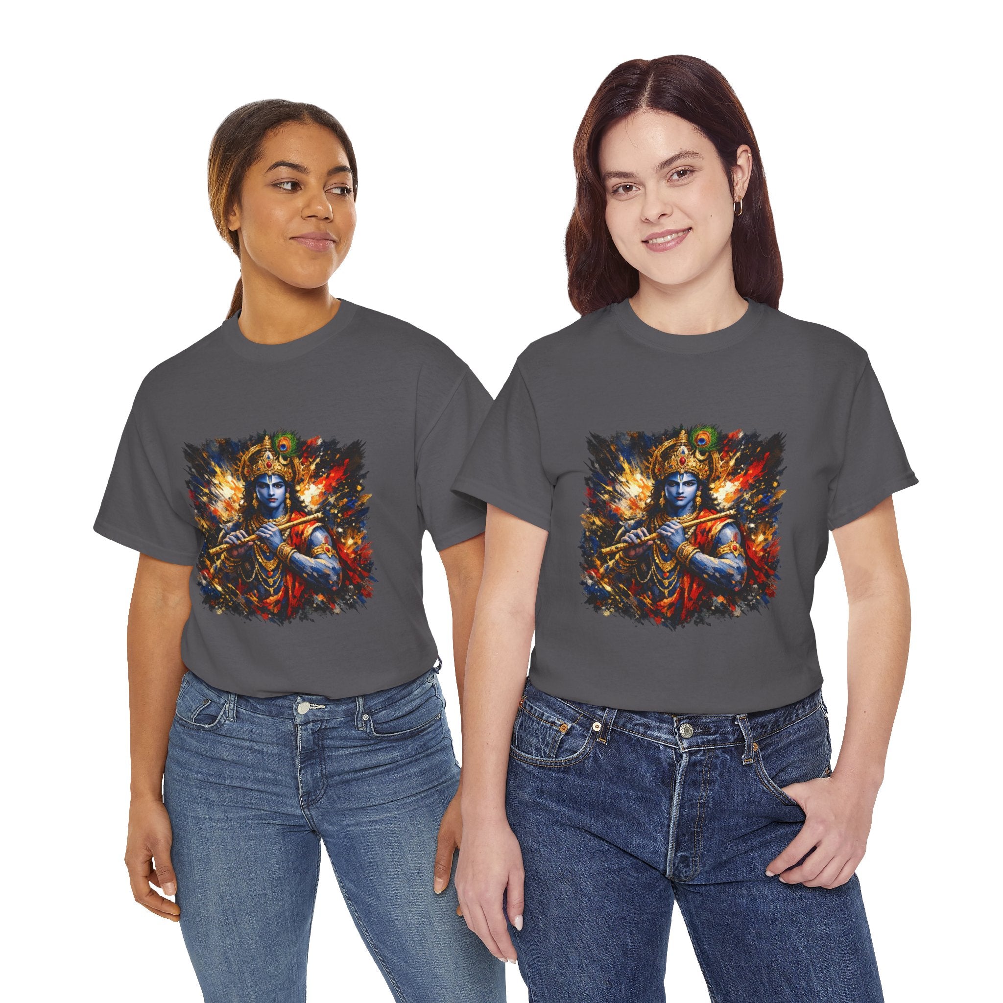 Krishna Warrior T-Shirt – | Spiritual Strength Shirt