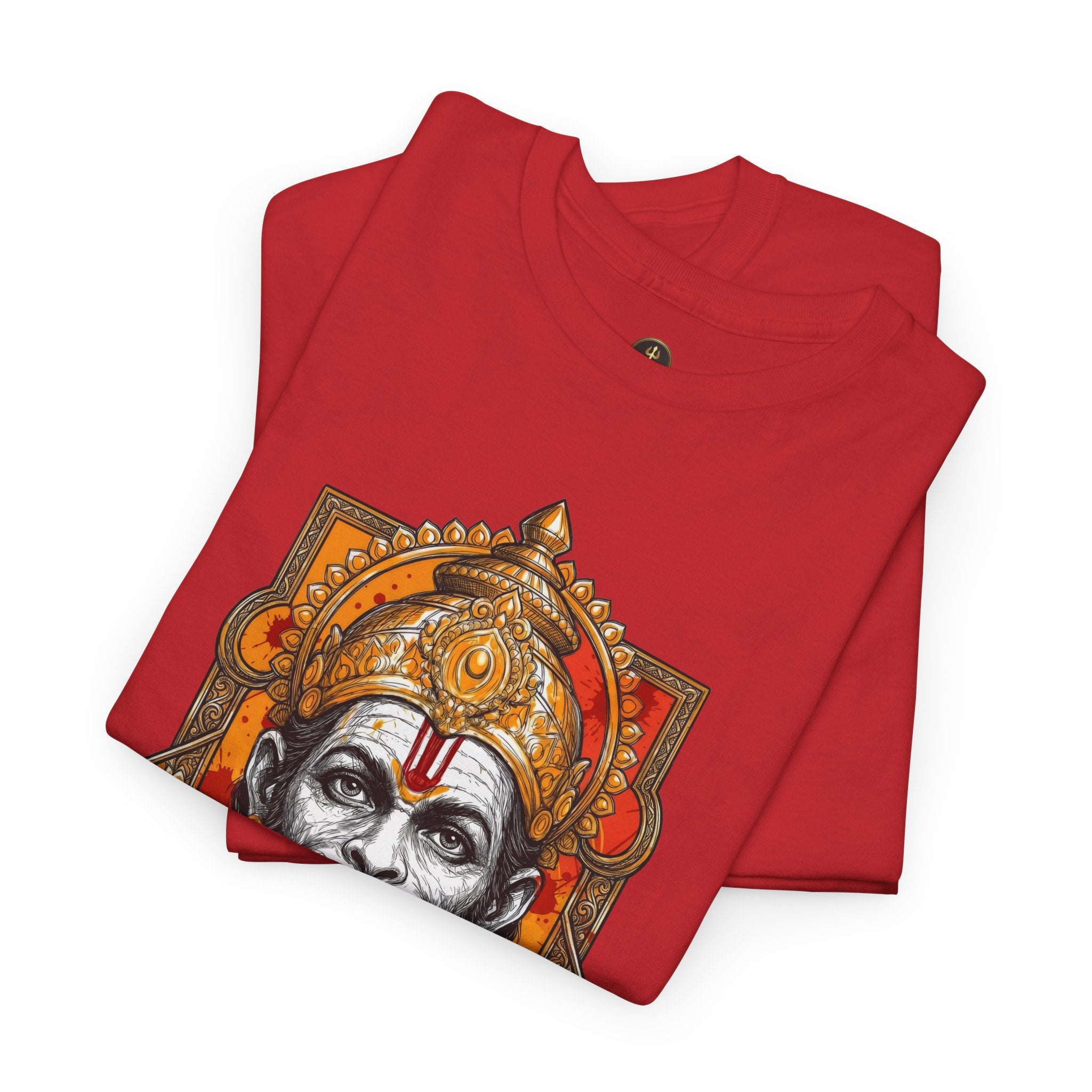 Hanuman The Watcher T-Shirt – Calm Strength & Inner Awareness Design