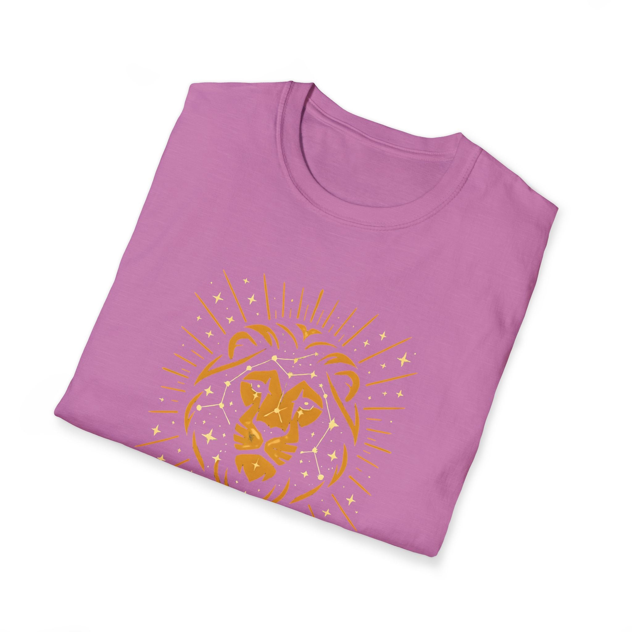 Golden Lion Constellation T-Shirt