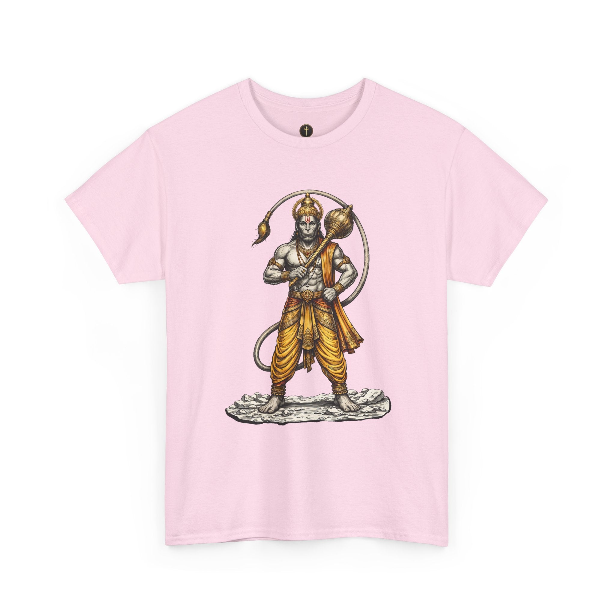 Veer Hanuman T-Shirt – Strength, Courage & Discipline Design