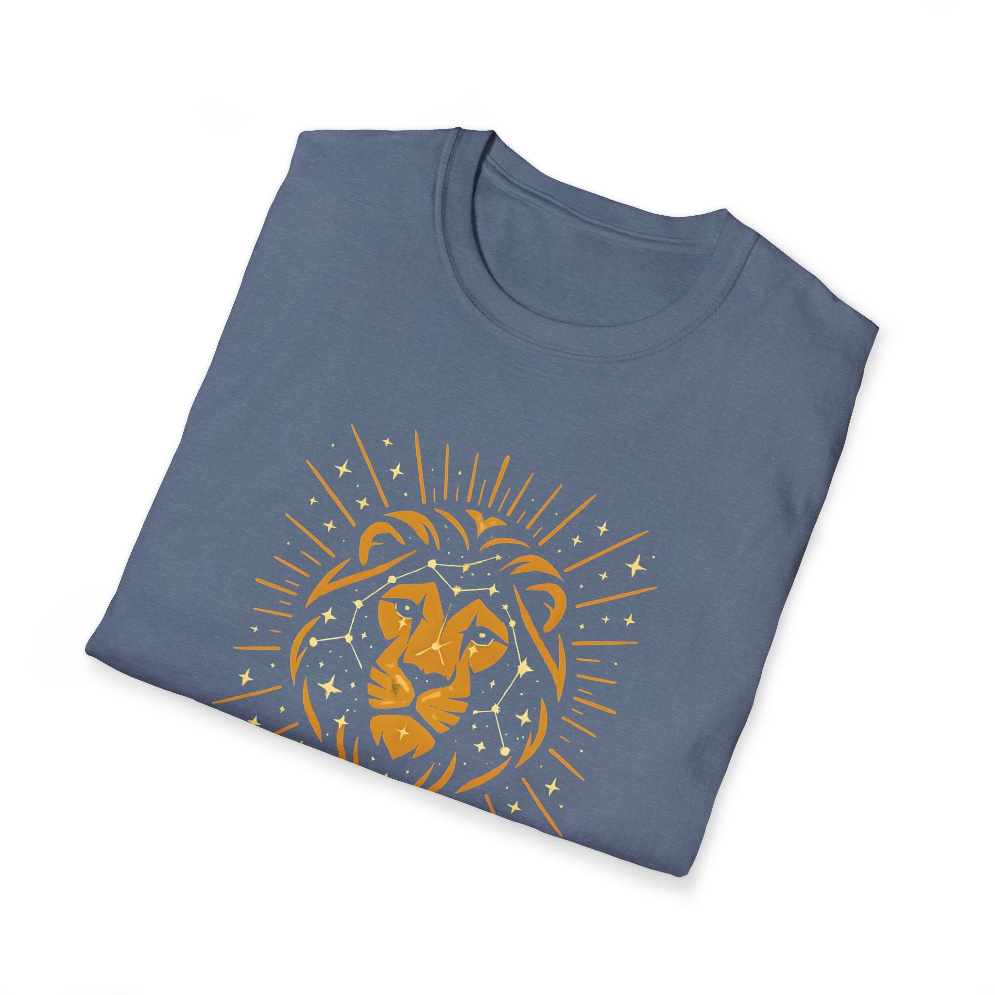 Golden Lion Constellation T-Shirt