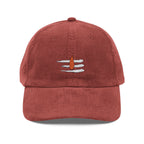 Shiva Tripundra Corduroy Embroidered Cap