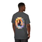 Shiva Cosmic Yantra Suede T-Shirt