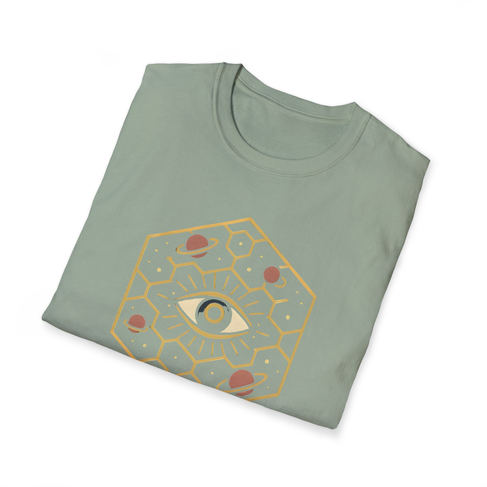 Cosmic Eye Hexagon T-Shirt