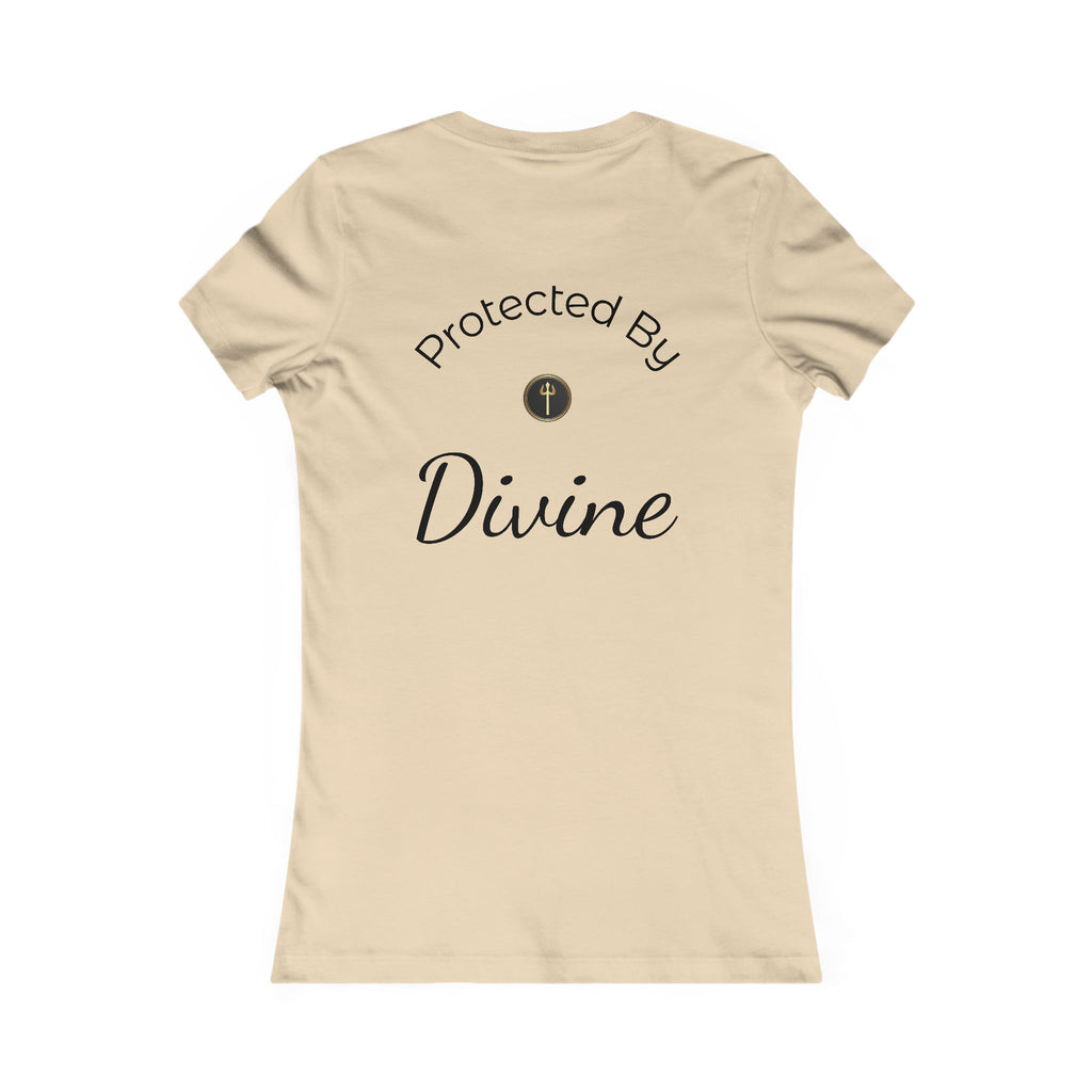 Devi Women’s T-Shirt – Shakti Goddess | “Protected by Divine” Spiritual Shirt