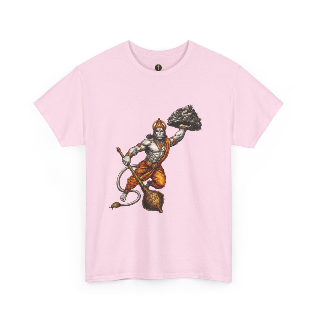 Hanuman Sanjeevani T-Shirt – Strength in Action & Devotion Design