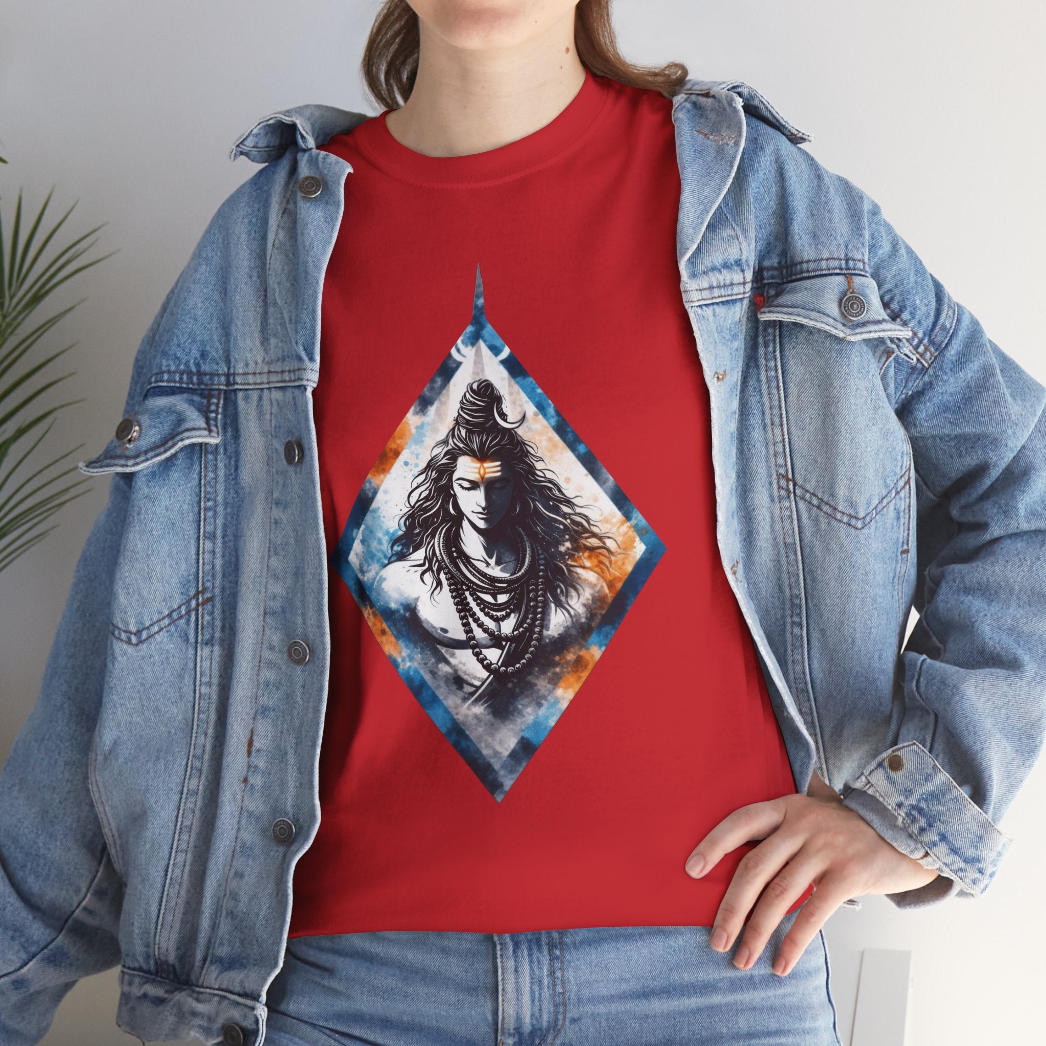 Mahadev Minimal T-Shirt - Shiva Third Eye, Awareness & Power Tee