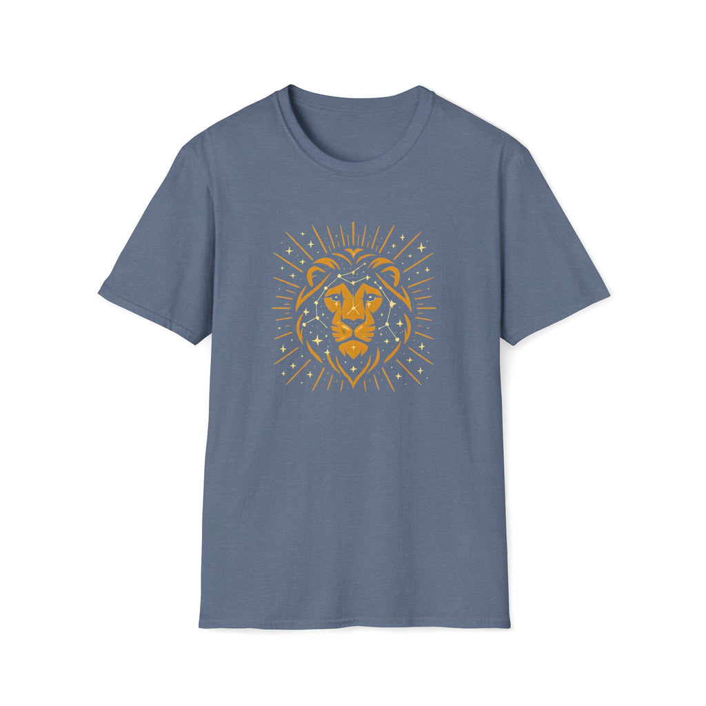 Golden Lion Constellation T-Shirt
