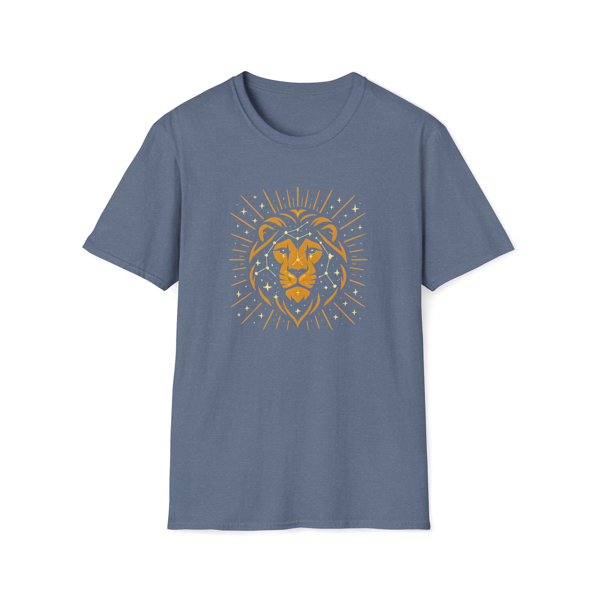 Golden Lion Constellation T-Shirt