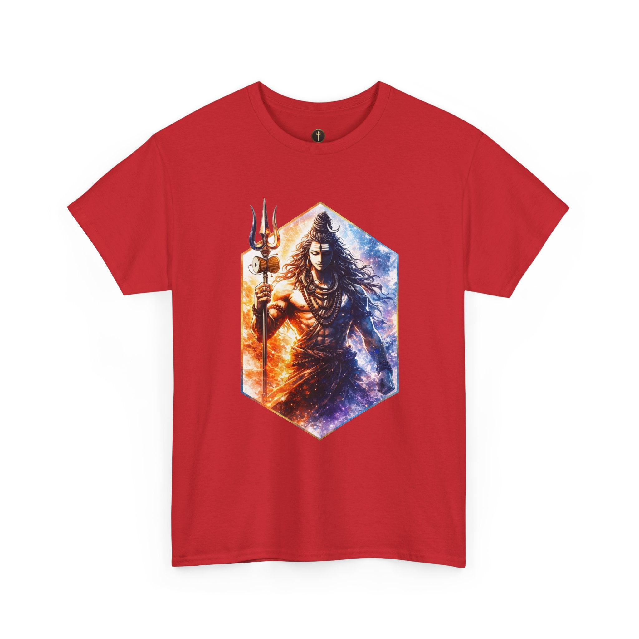 Shiva Trident T-Shirt - Destroyer of Illusion, Strength & Transformation Tee