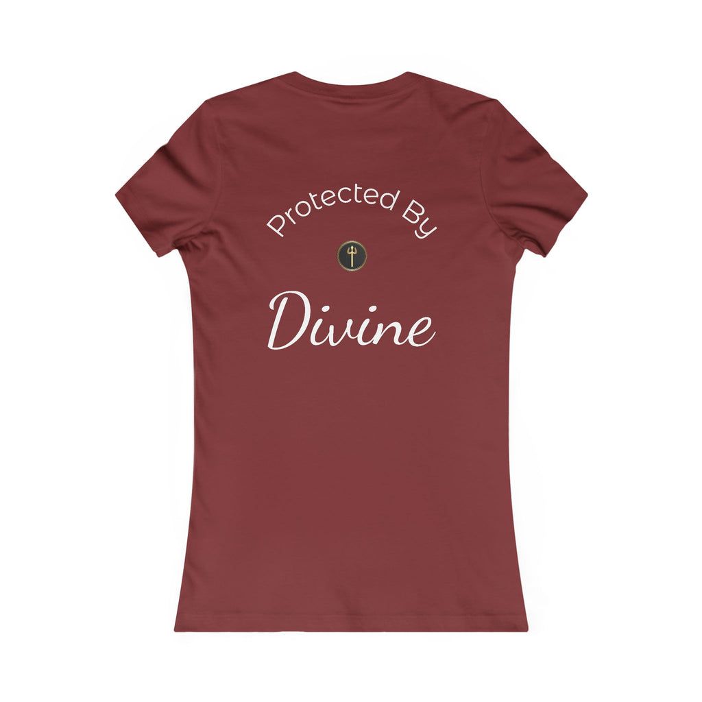 Devi Women’s T-Shirt – Shakti Goddess | “Protected by Divine” Spiritual Shirt