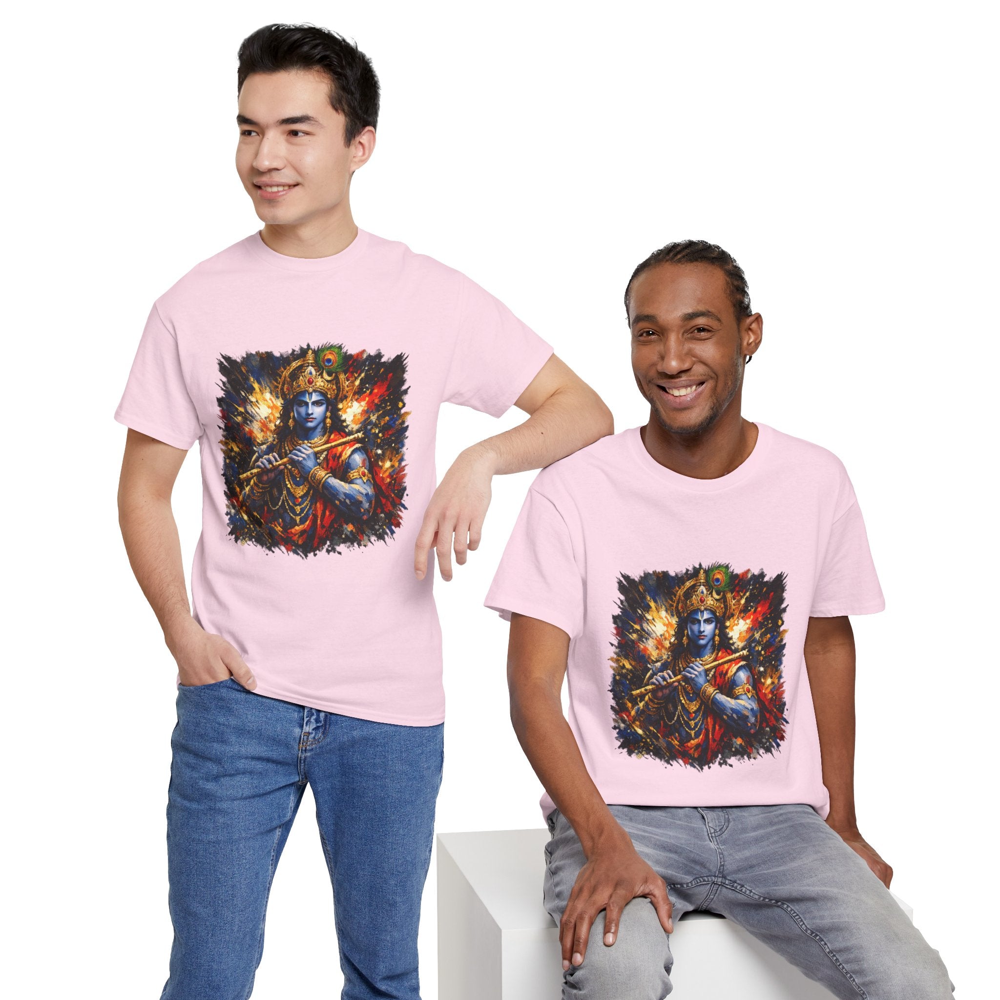 Krishna Warrior T-Shirt – | Spiritual Strength Shirt