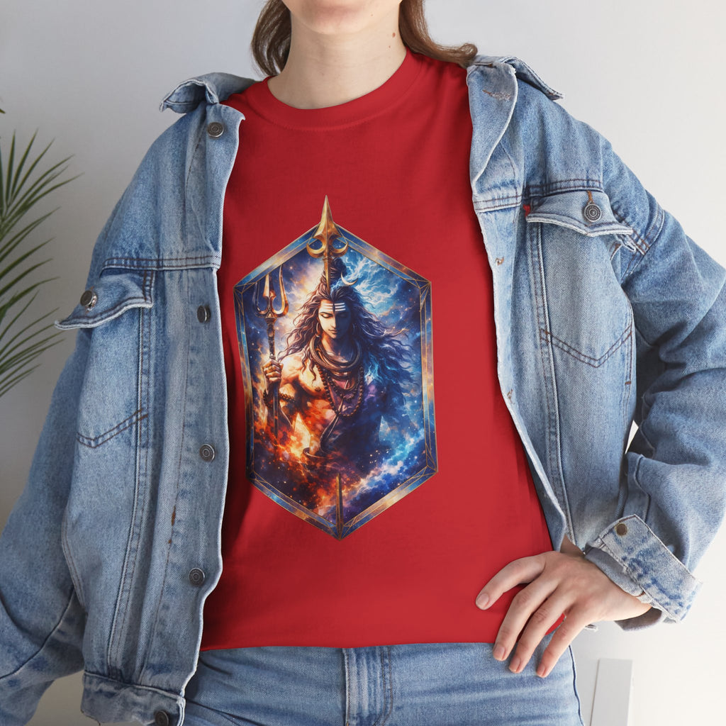 Cosmic Shiva T-Shirt – Universe Energy, Balance & Consciousness Tee