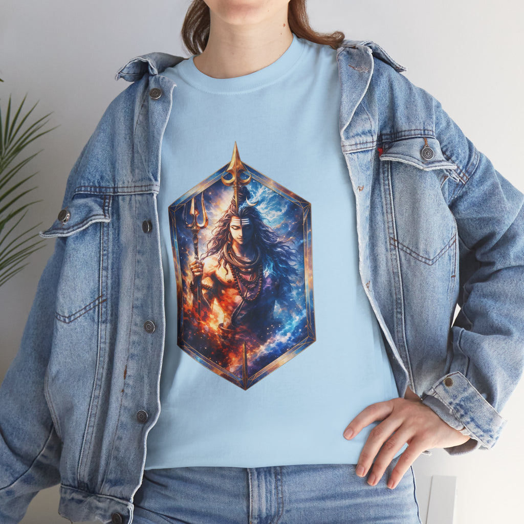 Cosmic Shiva T-Shirt – Universe Energy, Balance & Consciousness Tee