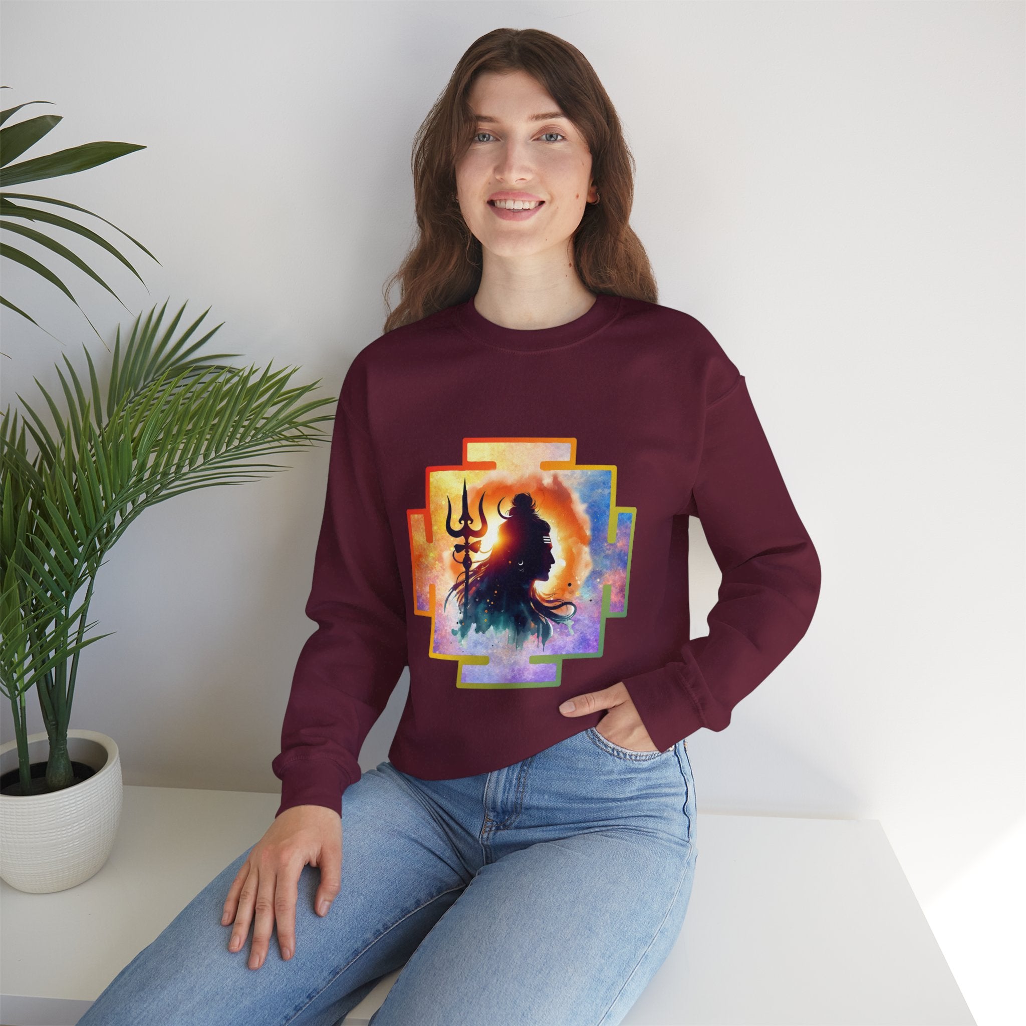Shiva Cosmic Yantra Sweatshirt