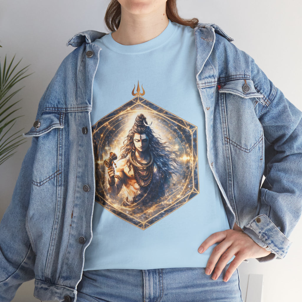 Shiva Damaru T-Shirt - Om Sound, Vibration & Spiritual Energy Tee