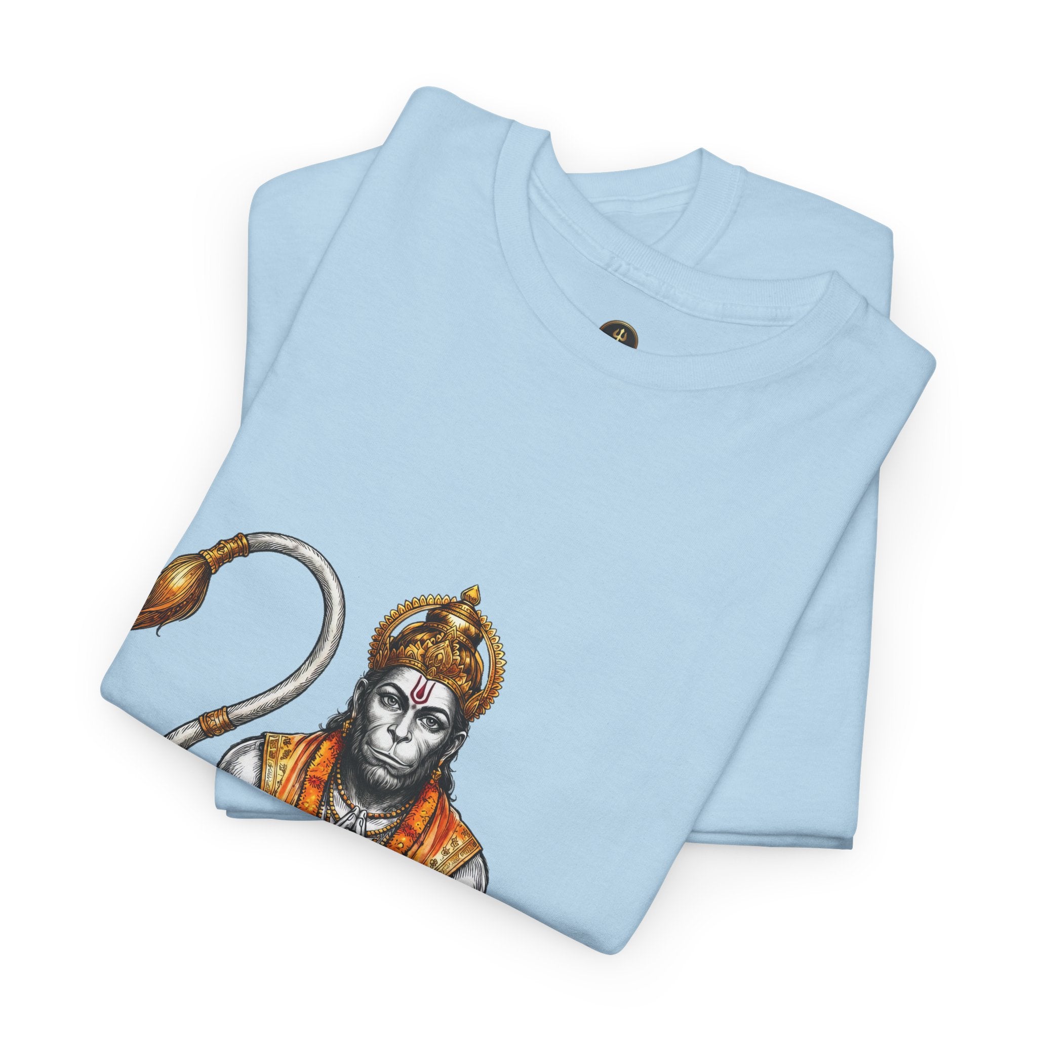 Hanuman Meditation T-Shirt – Inner Stillness & Spiritual Discipline Design