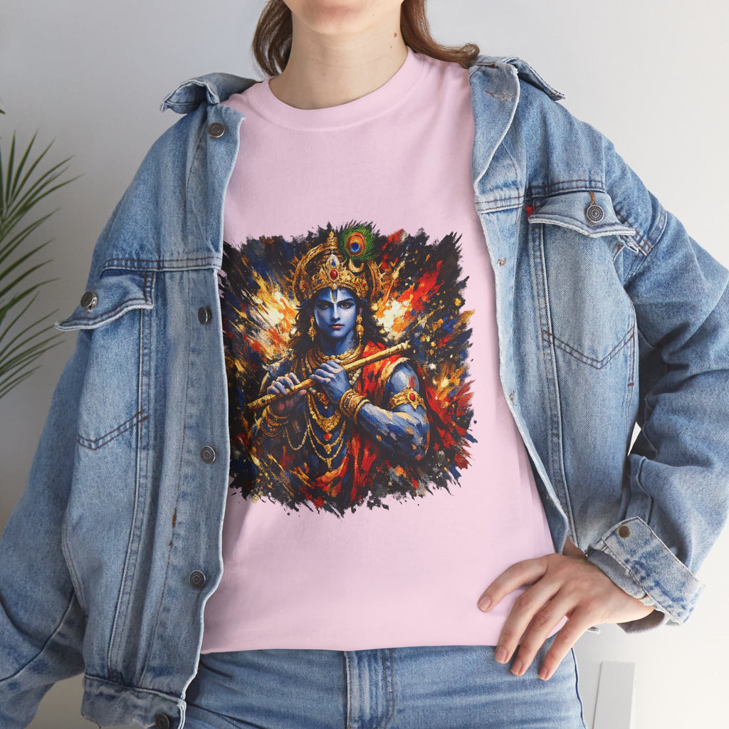 Krishna Warrior T-Shirt – | Spiritual Strength Shirt