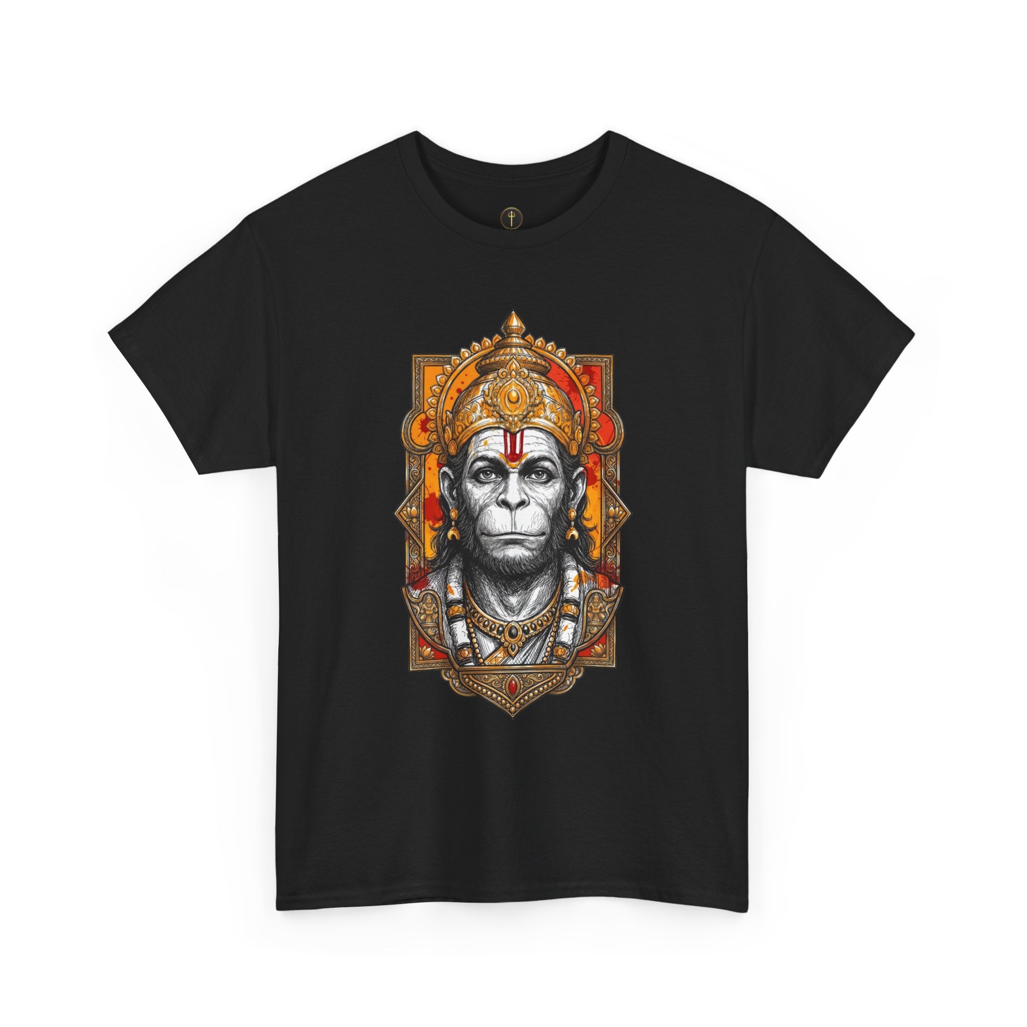 Hanuman The Watcher T-Shirt – Calm Strength & Inner Awareness Design