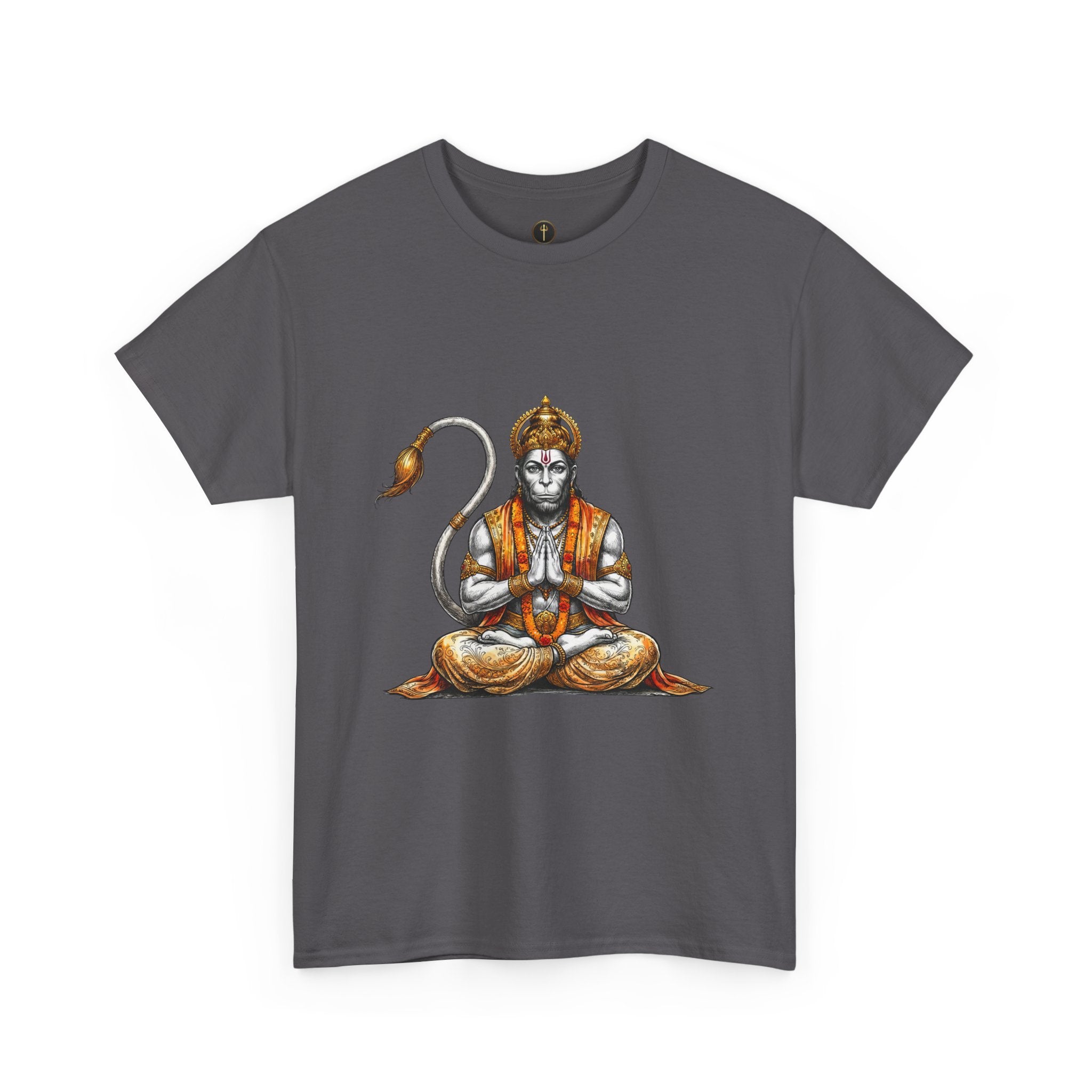 Hanuman Meditation T-Shirt – Inner Stillness & Spiritual Discipline Design