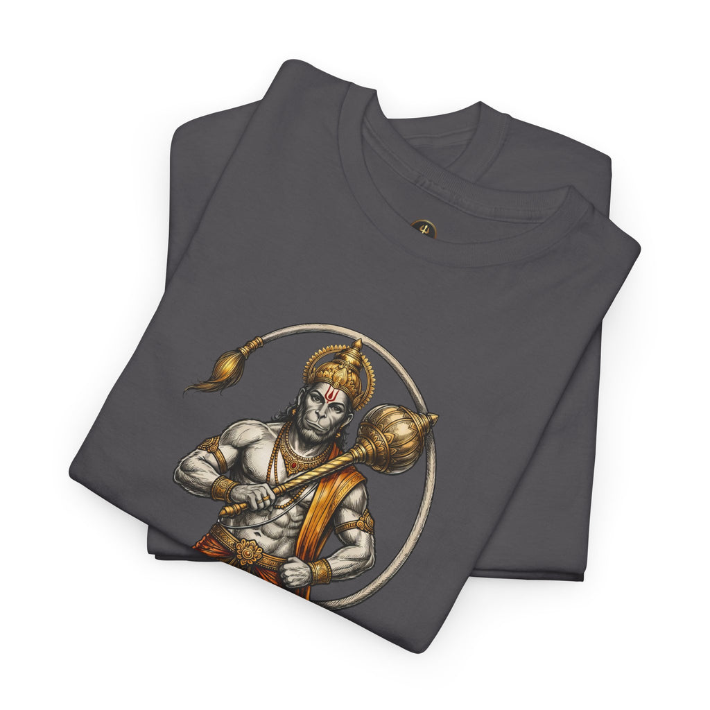 Veer Hanuman T-Shirt – Strength, Courage & Discipline Design