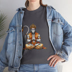 Hanuman Meditation T-Shirt – Inner Stillness & Spiritual Discipline Design