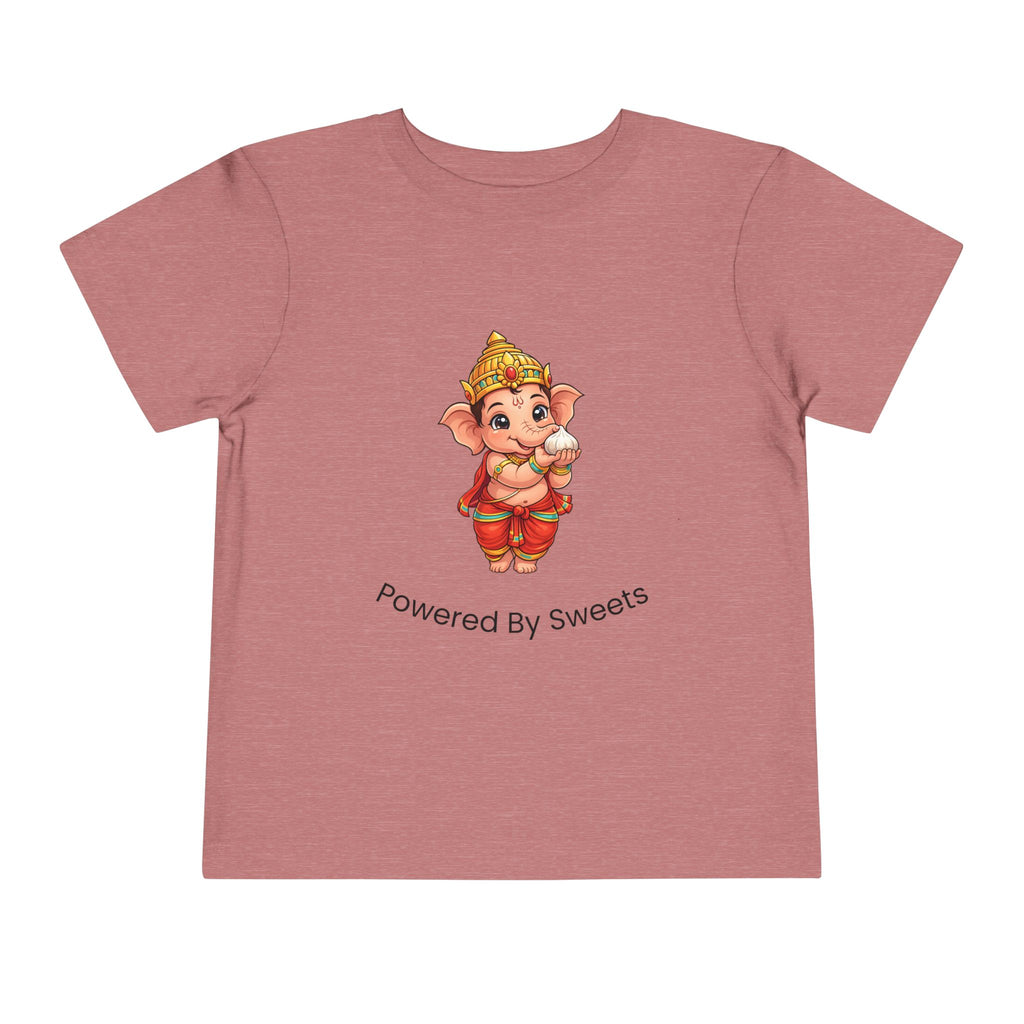 Baby Ganesha “Powered By Sweets” Kids T-Shirt