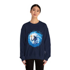 Mythic Shiva Trident Artwork — Crewneck Sweatshirt