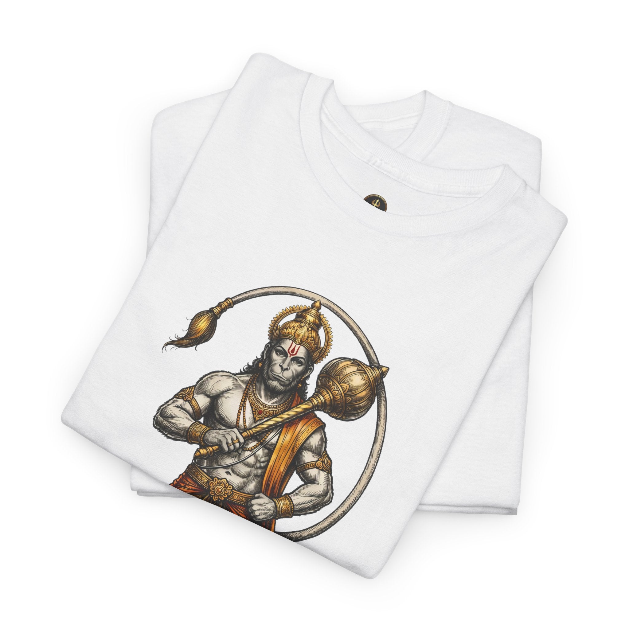 Veer Hanuman T-Shirt – Strength, Courage & Discipline Design