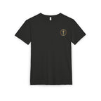 Shiva Cosmic Yantra Suede T-Shirt