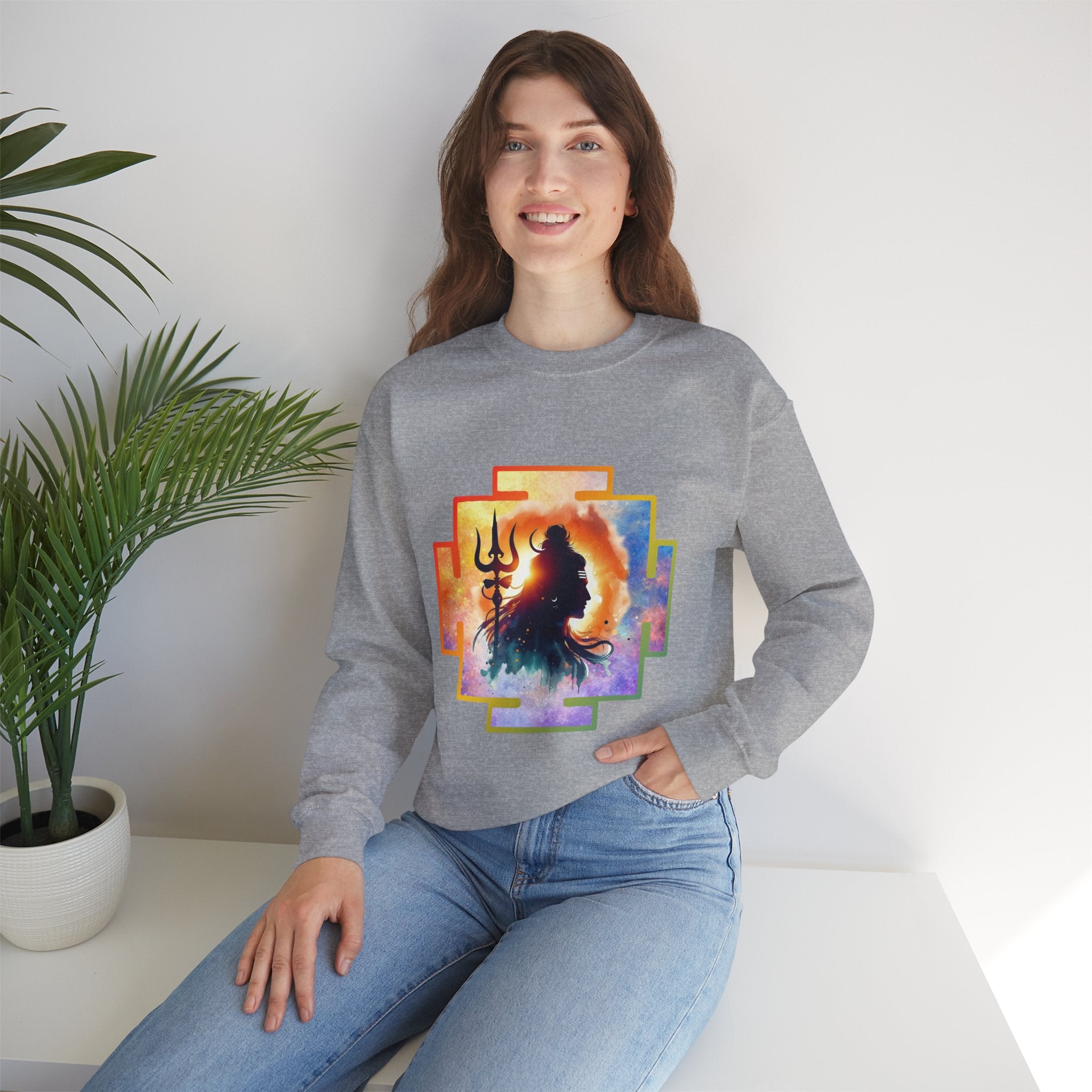 Shiva Cosmic Yantra Sweatshirt