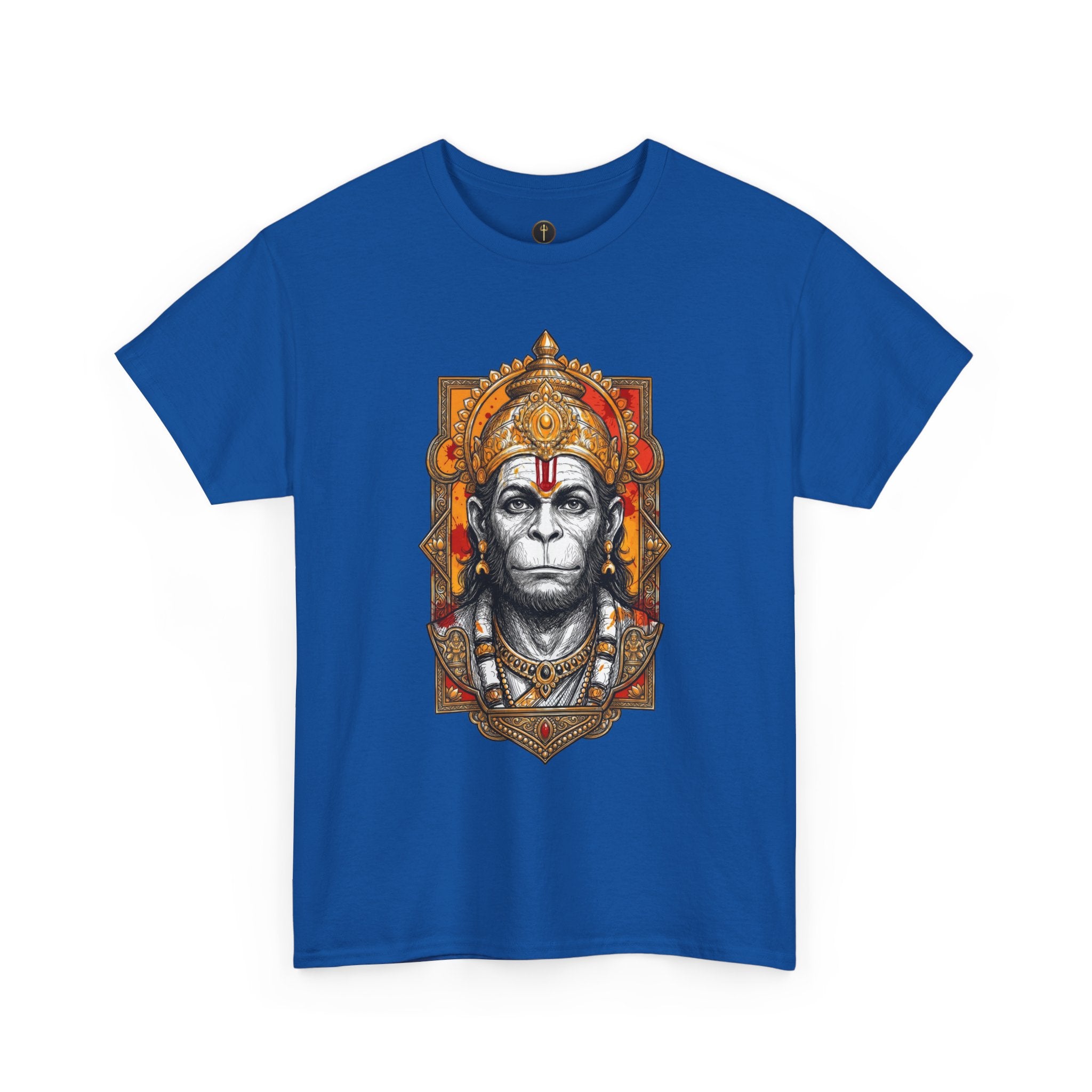 Hanuman The Watcher T-Shirt – Calm Strength & Inner Awareness Design