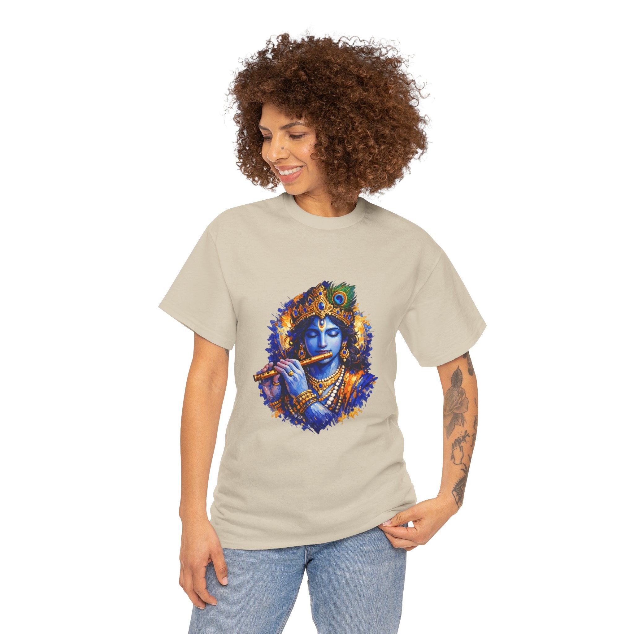 Krishna T-Shirt – Divine Calm Meditation
