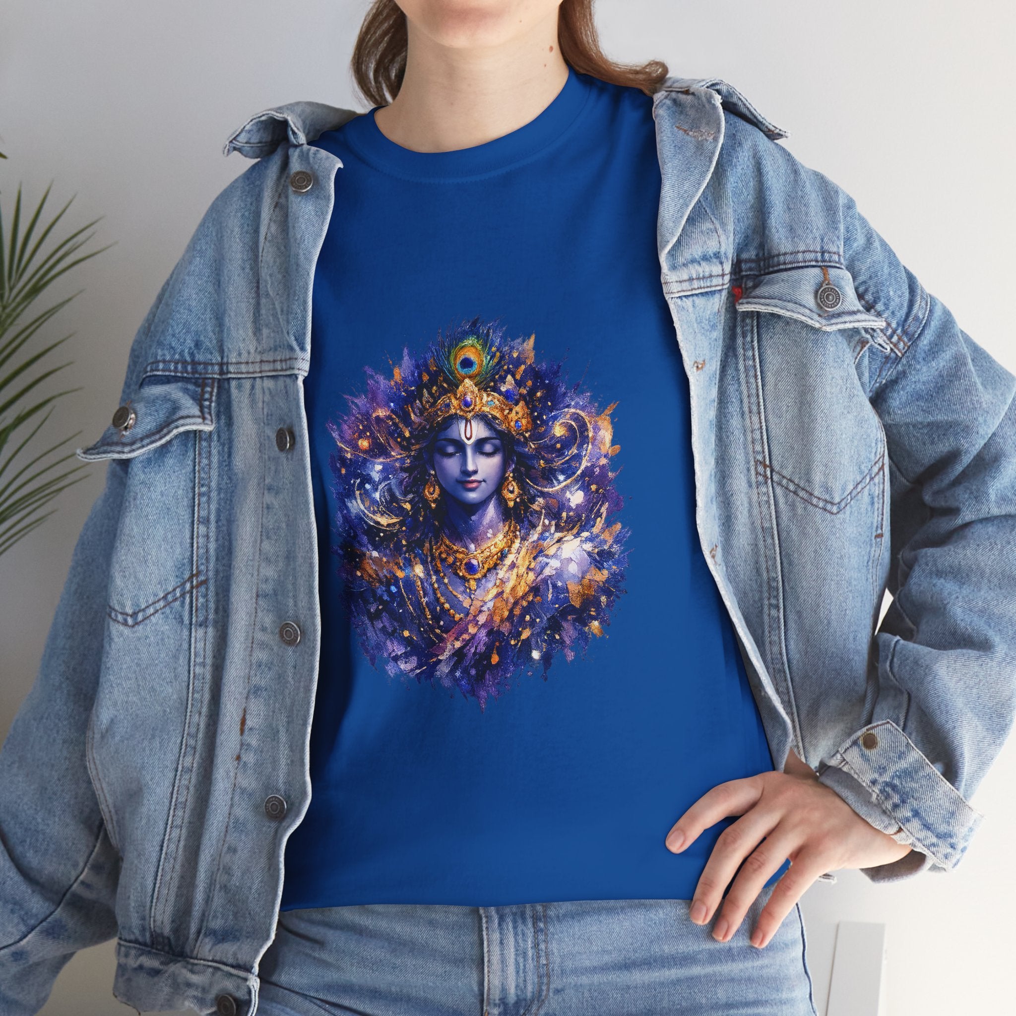 Krishna Cosmic T-Shirt – Vishvarupa Inspired Graphic Tee