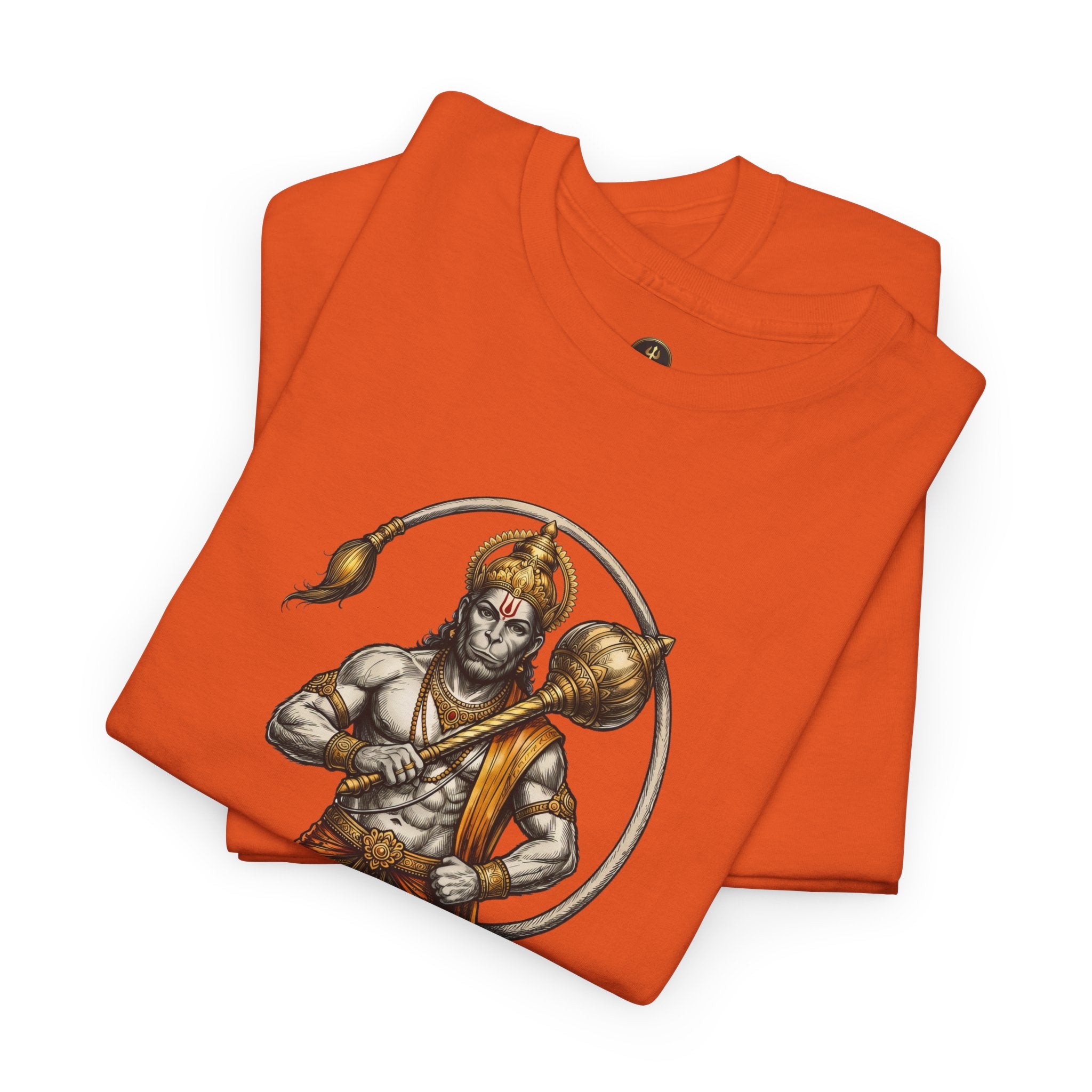 Veer Hanuman T-Shirt – Strength, Courage & Discipline Design