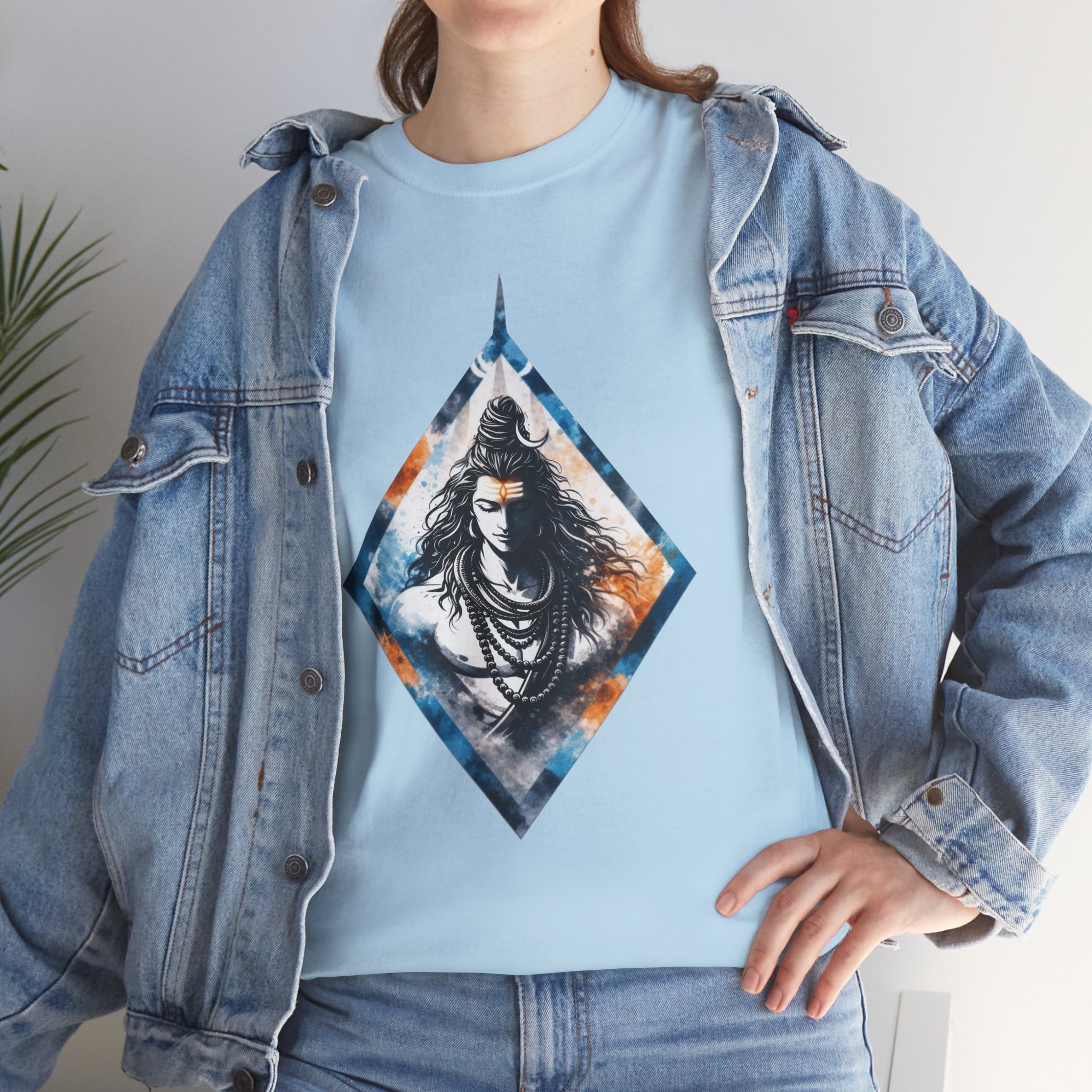 Mahadev Minimal T-Shirt - Shiva Third Eye, Awareness & Power Tee