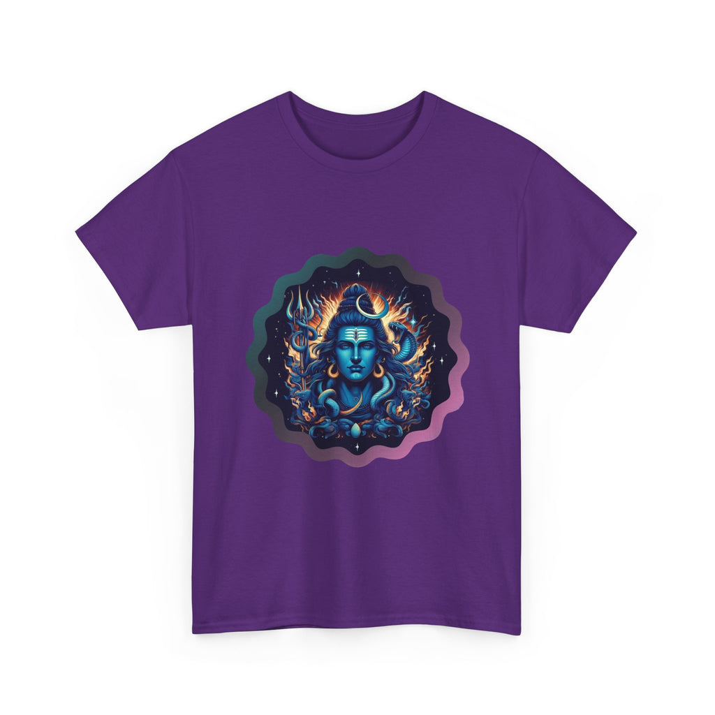 Lord Shiva Flame Graphic T-Shirt