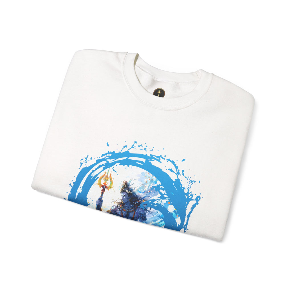 Mythic Shiva Trident Artwork — Crewneck Sweatshirt