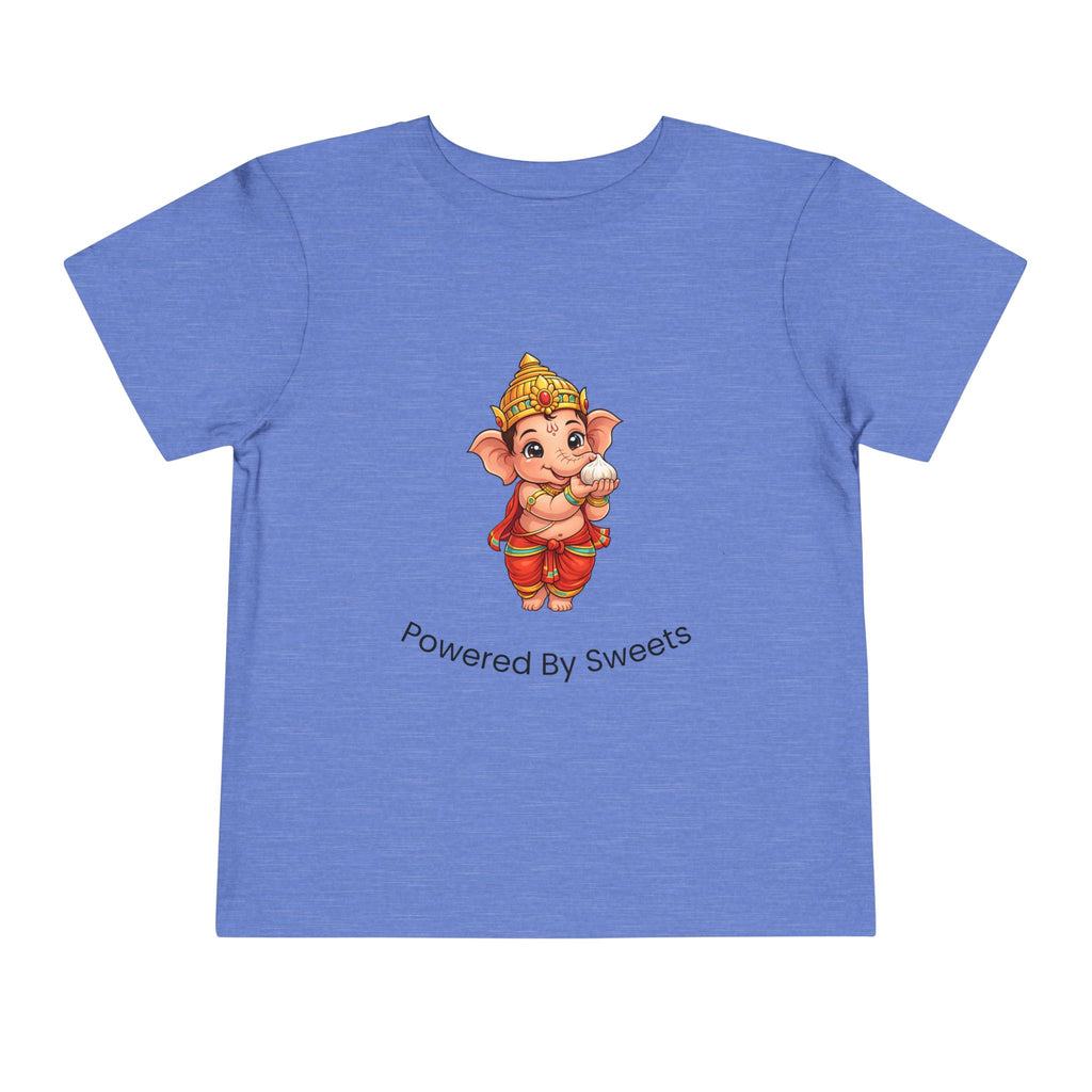 Baby Ganesha “Powered By Sweets” Kids T-Shirt