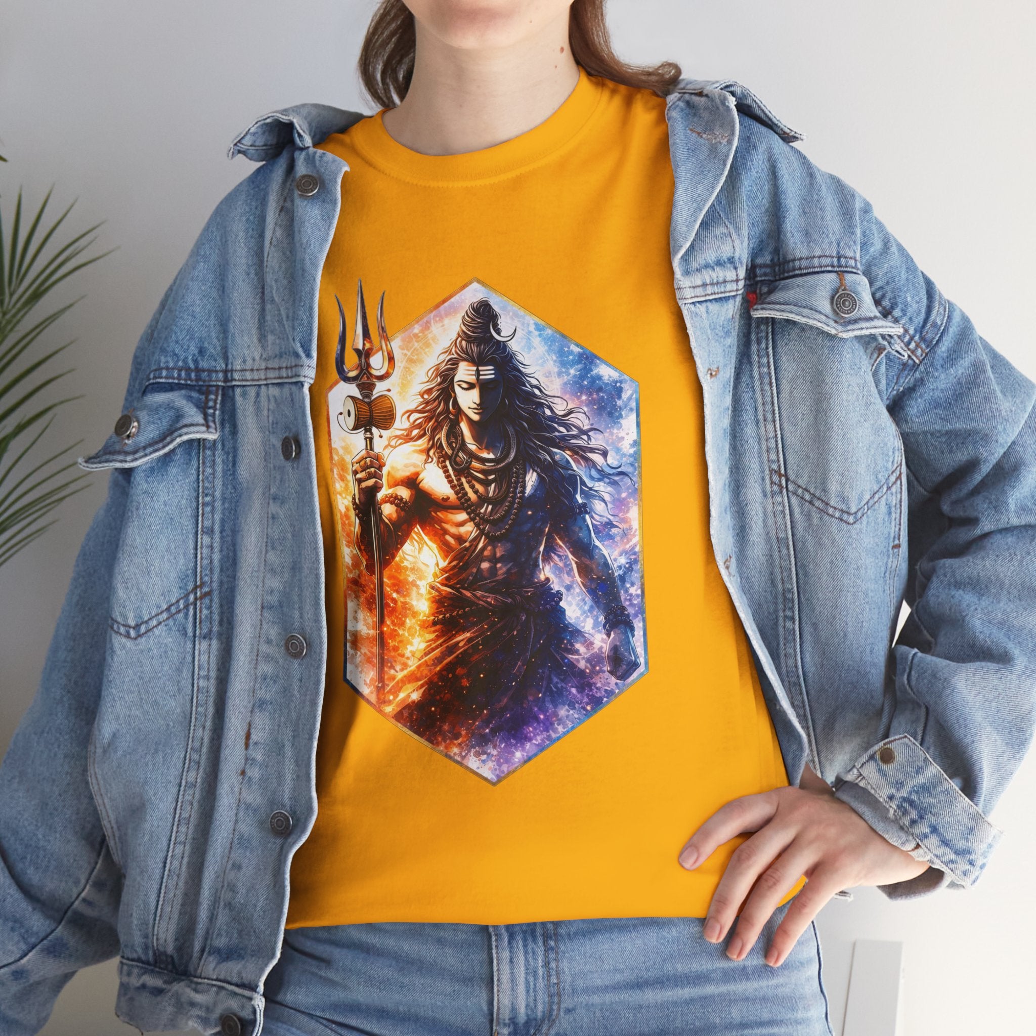 Shiva Trident T-Shirt - Destroyer of Illusion, Strength & Transformation Tee