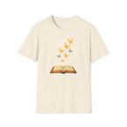 Butterflies Rise from Book T-Shirt