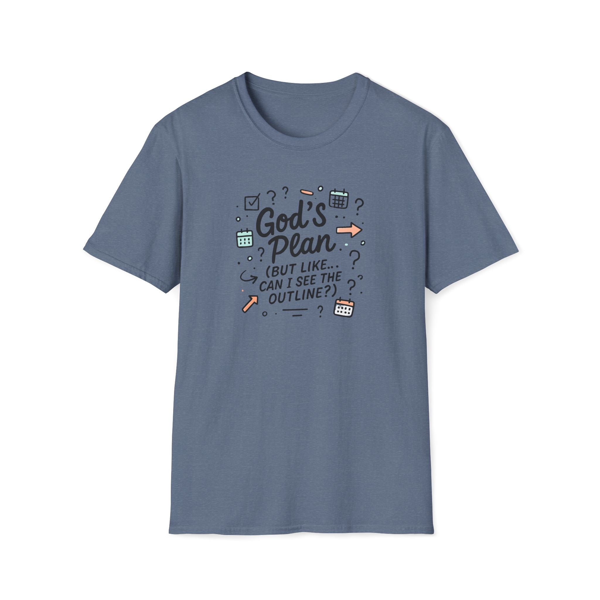God's Plan Illustration T-Shirt