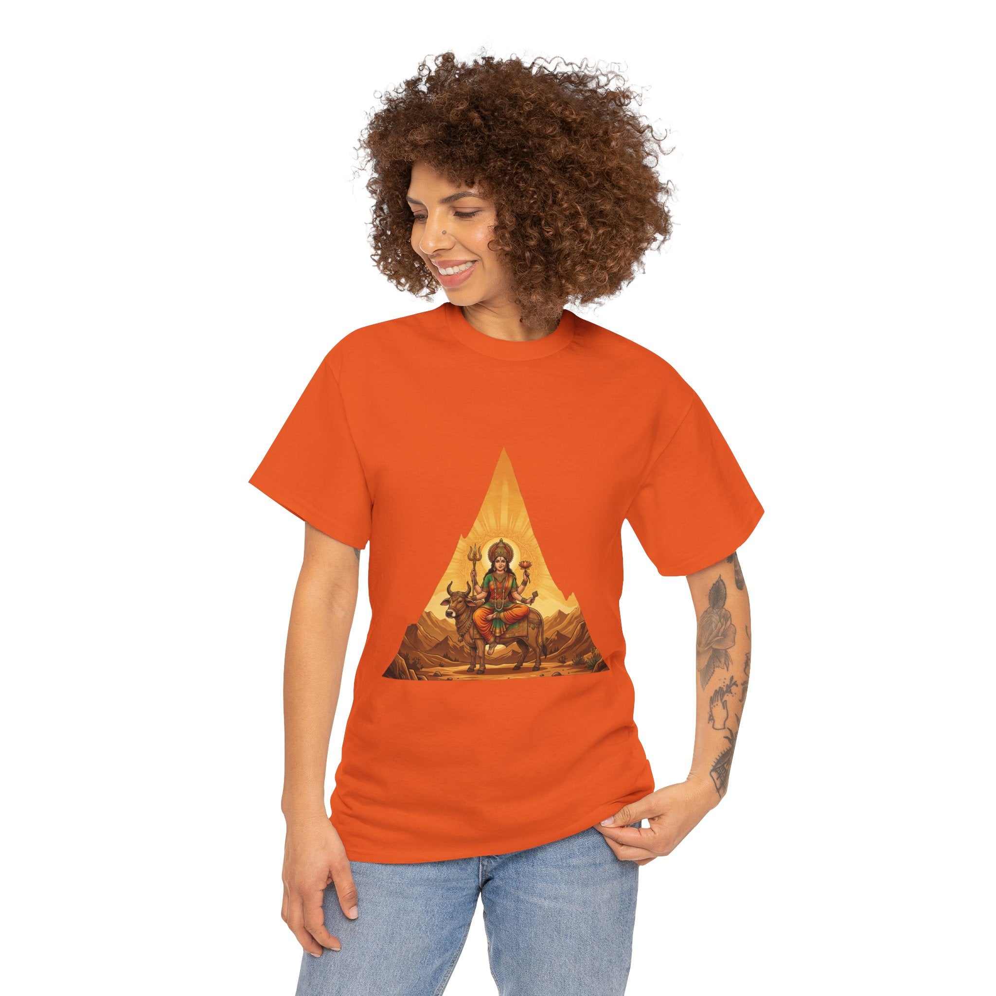 Navratri Night 1 Shailaputri T-Shirt