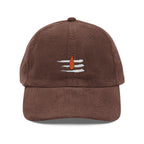 Shiva Tripundra Corduroy Embroidered Cap