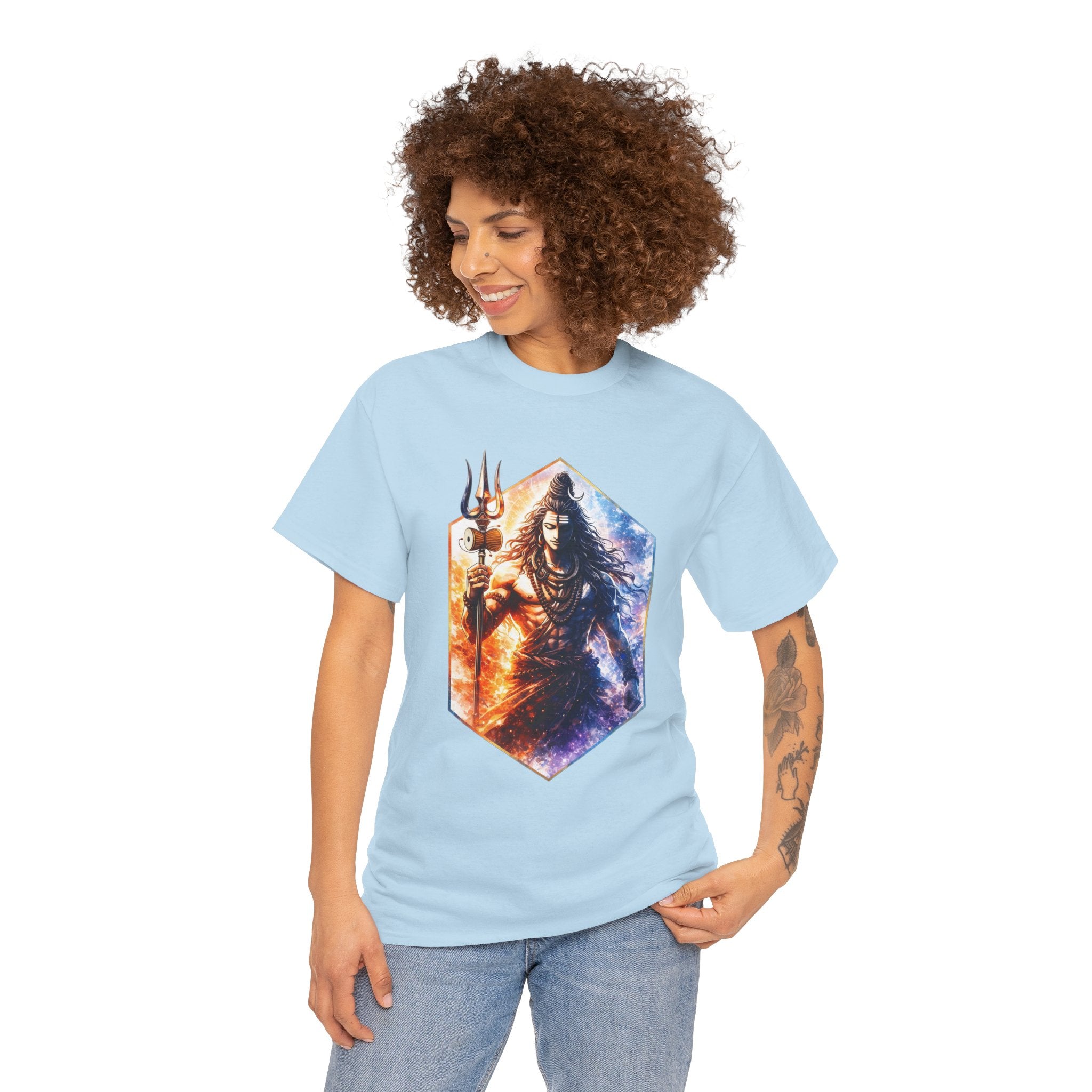 Shiva Trident T-Shirt - Destroyer of Illusion, Strength & Transformation Tee