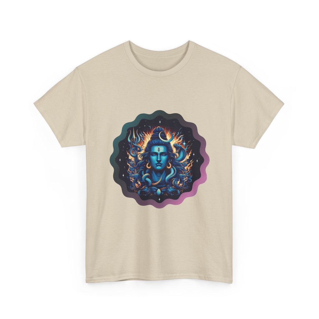 Lord Shiva Flame Graphic T-Shirt