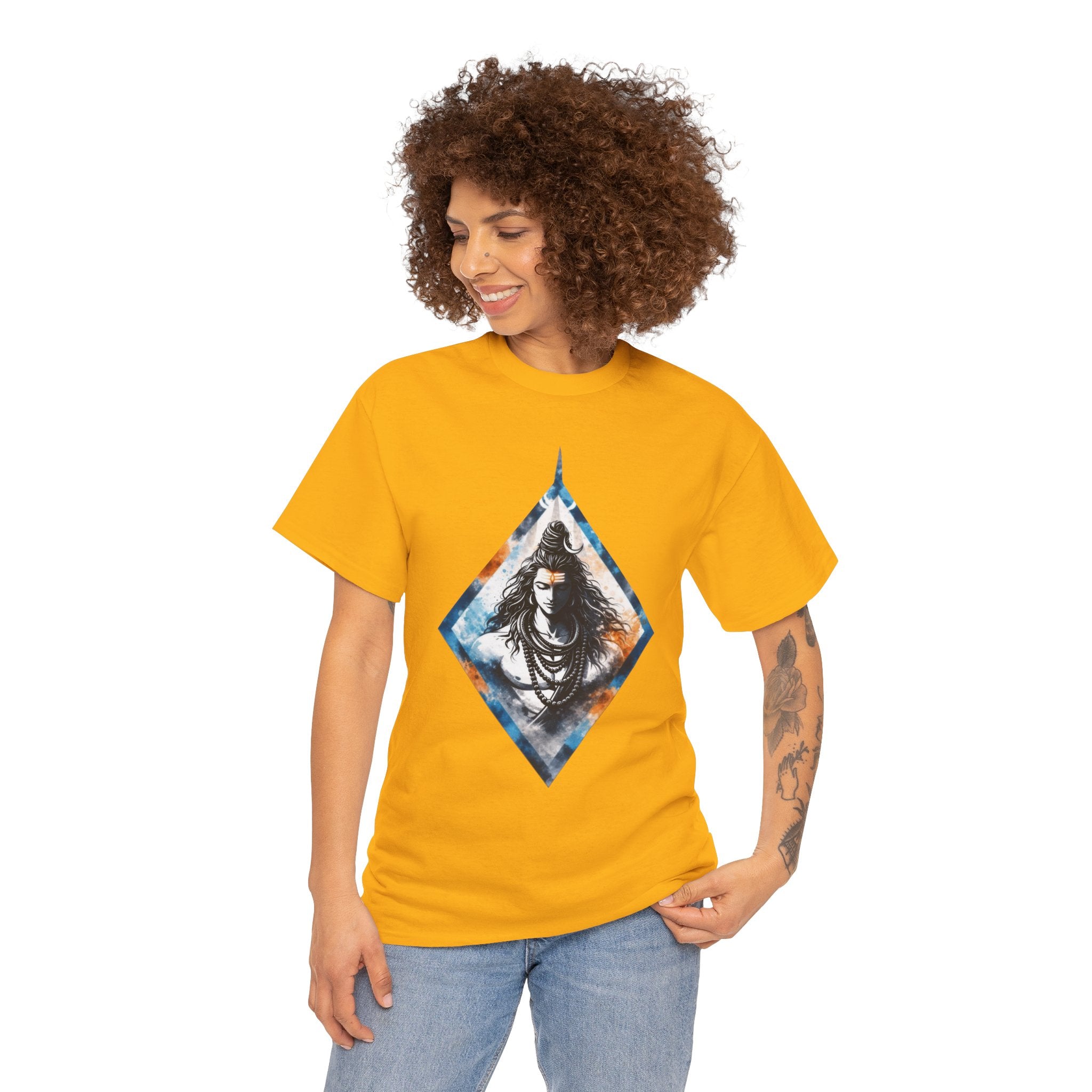 Mahadev Minimal T-Shirt - Shiva Third Eye, Awareness & Power Tee