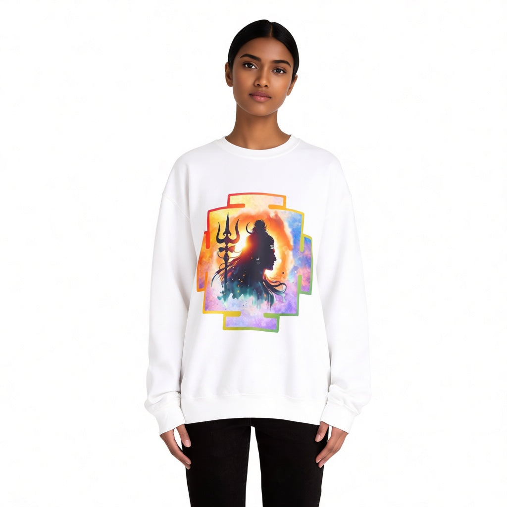 Shiva Cosmic Yantra Sweatshirt