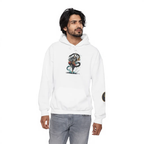 Shiva Movement White Pullover Hoodie