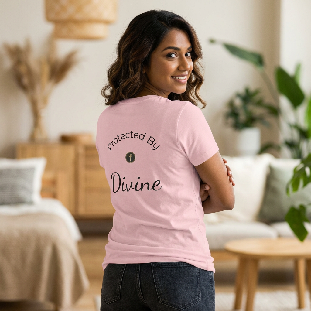 Devi Women’s T-Shirt – “Protected By Divine”